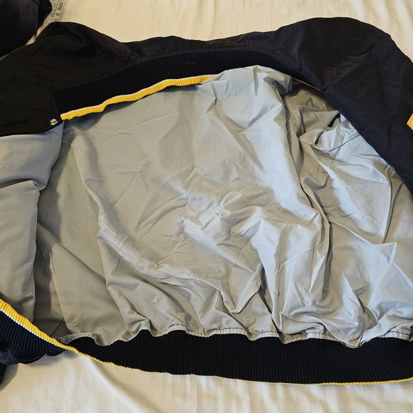 Vtg Starter Diamond Collection Pittsburgh Pirates 2XL Nylon Embroidered Jacket - Picture 6 of 10